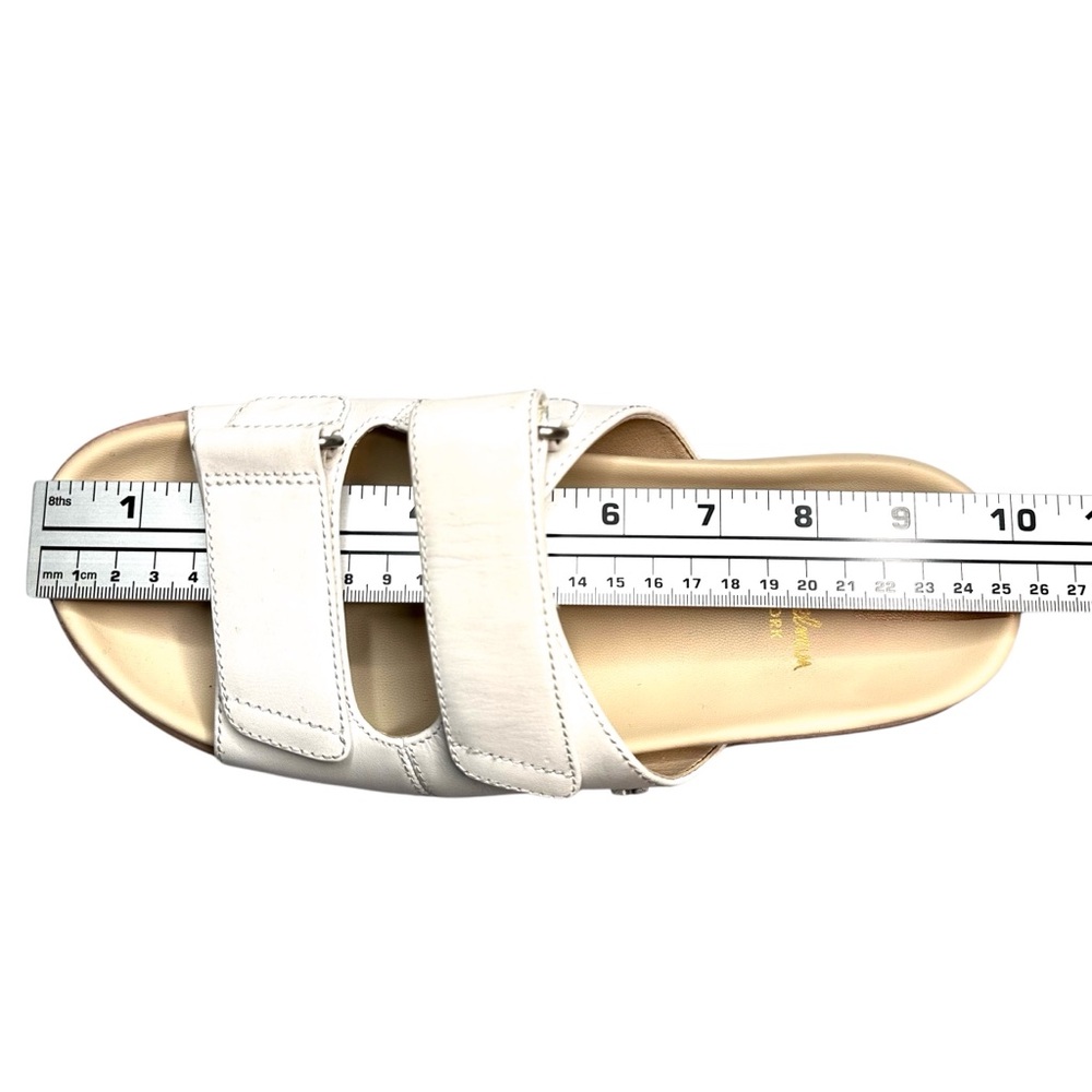 Sam Edelman Leather Slides Eliana White Adjustable Lug Sole Women’s Size 8.5 US - Picture 9 of 10